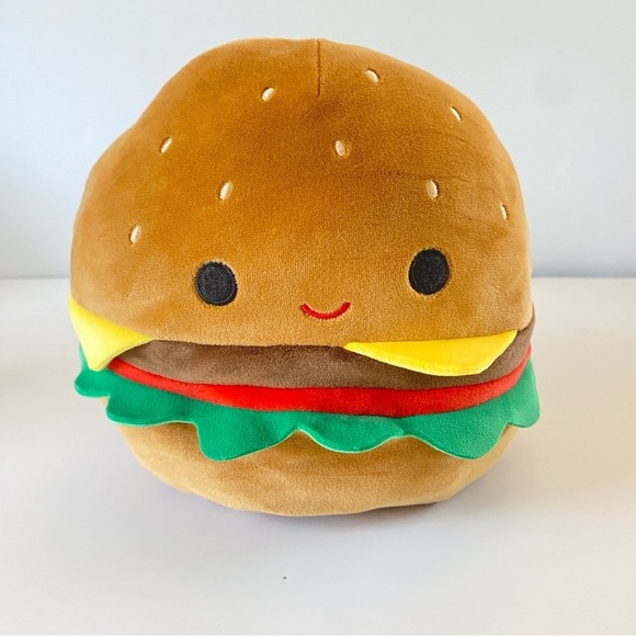 FLIP-A-MALLOWS Carl Cheeseburger & Floyd French Fries 8" Squishmallows NWT #182 - Picture 3 of 14
